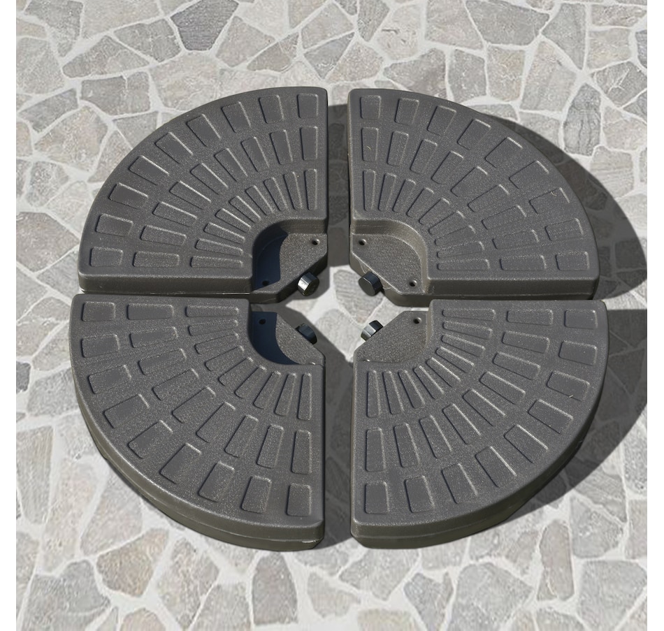 Image 947461_ALTMORE1.jpg, Product 947-461 / Price $94.99, Outsunny 4-Piece Cantilever Offset Patio Umbrella from Outsunny on TSC.ca's Home & Garden department