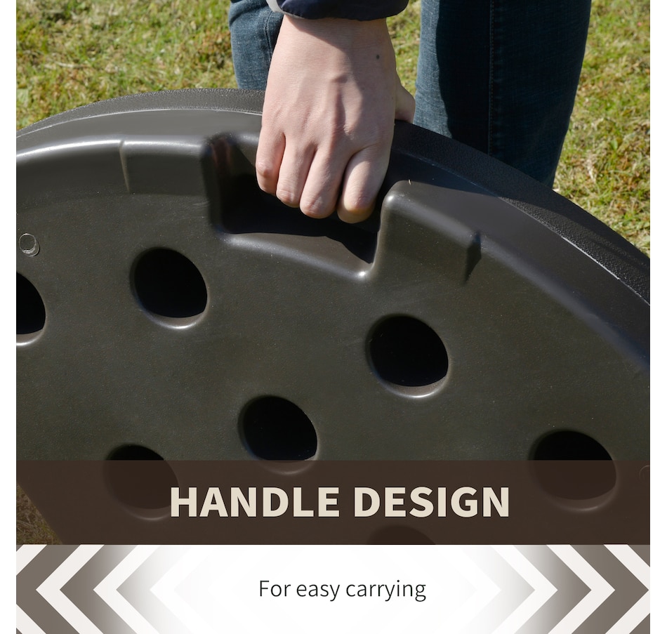 Image 947461_ALTMORE3.jpg, Product 947-461 / Price $94.99, Outsunny 4-Piece Cantilever Offset Patio Umbrella from Outsunny on TSC.ca's Home & Garden department