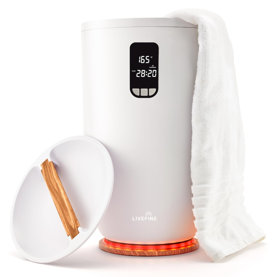 Image 947484.jpg, Product 947-484 / Price $129.99, LiveFine Towel Warmer, Large Bucket Style Luxury Heated Towel Warmer, Fits Two 40” x 70” Towels from LiveFine on TSC.ca's Kitchen department