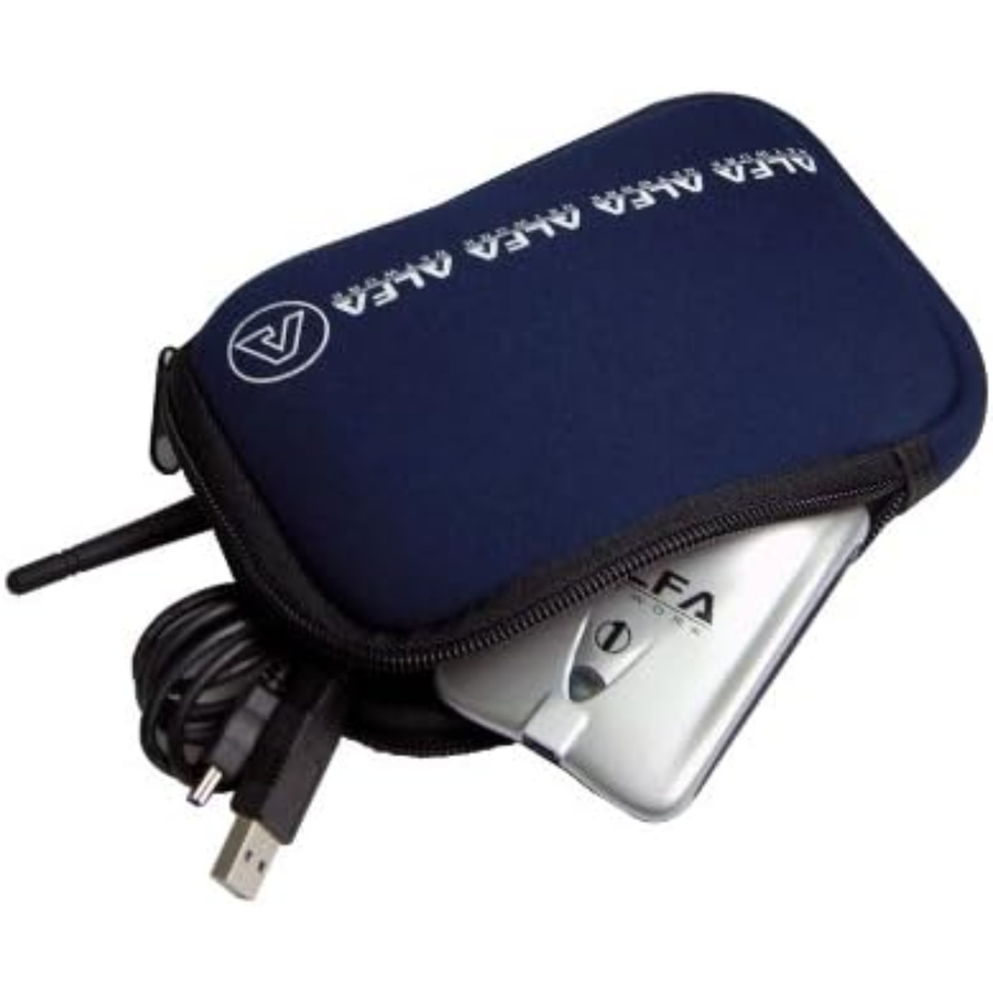 Image 947511.jpg, Product 947-511 / Price $19.99, Alfa U-Bag Neoprene Carrying Case for AWUS036H, AWUS036NH, AWUS051NH, WUS036NHA, WUS036NHR Models from Alfa on TSC.ca's Electronics department