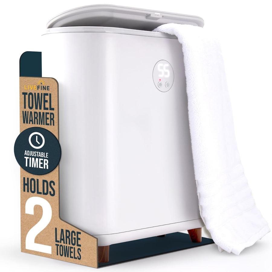 Image 947514.jpg, Product 947-514 / Price $199.99, LiveFine Towel Warmer, Large Bucket Style Towel Heater with LED Display - Fits Two 40"x70” Towels from LiveFine on TSC.ca's Kitchen department