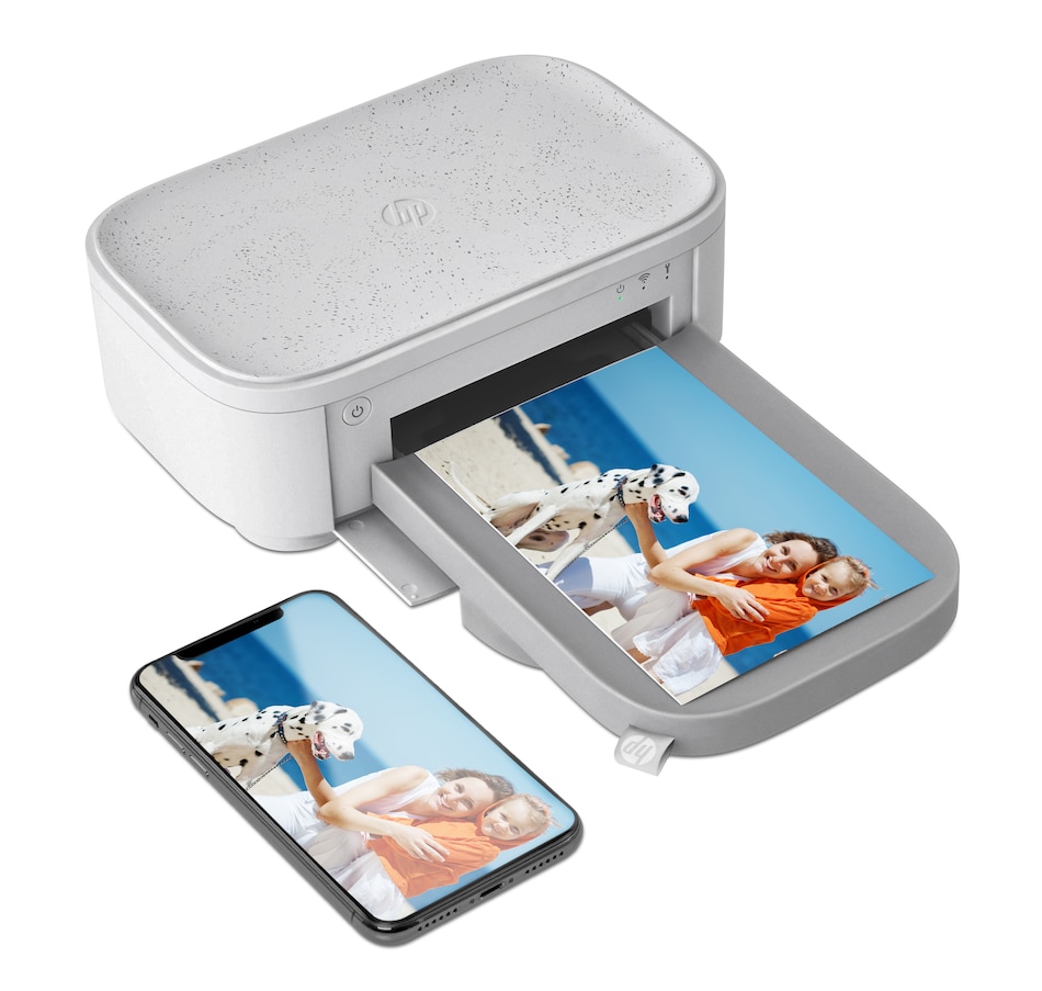 Image 947526_ALTMORE1.jpg, Product 947-526 / Price $189.99, HP Sprocket Studio Plus 4x6” Instant Color Photo Printer Case and Photo Paper Bundle - White from HP - Hewlett Packard on TSC.ca's Toys & Hobbies department