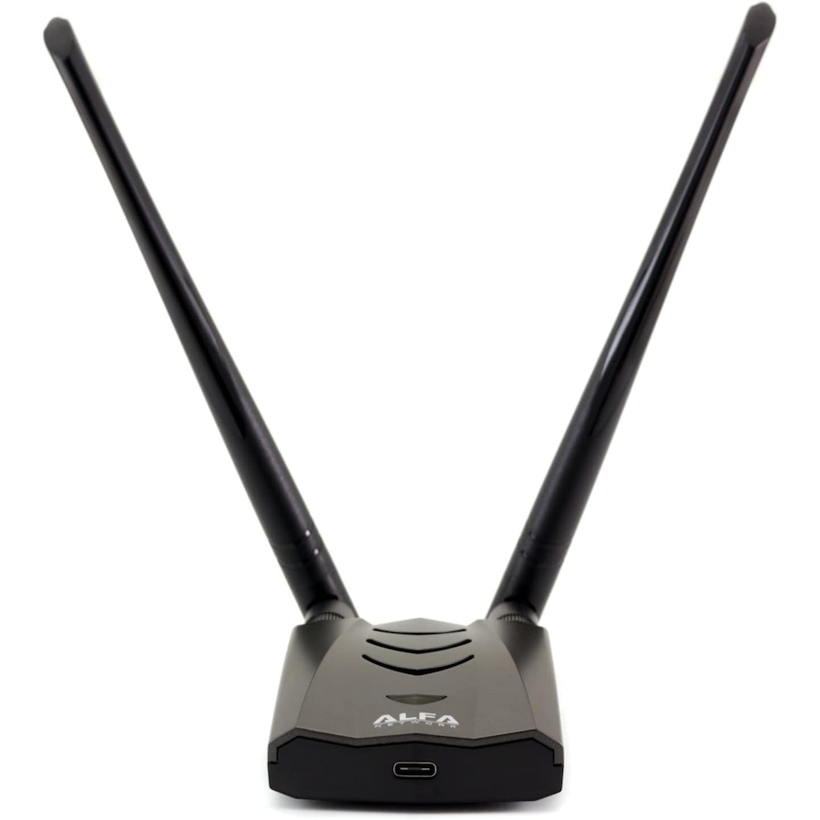 Image 947535_ALTMORE2.jpg, Product 947-535 / Price $119.99, Alfa Long-Range Dual-Band AC1200 Wireless USB 3.0 Type-C WiFi Adapter with 2x 5dBi External Antennas from Alfa on TSC.ca's Electronics department