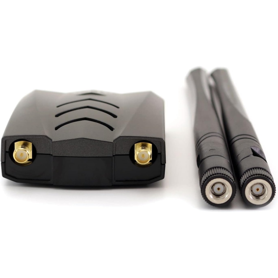 Image 947535_ALTMORE4.jpg, Product 947-535 / Price $119.99, Alfa Long-Range Dual-Band AC1200 Wireless USB 3.0 Type-C WiFi Adapter with 2x 5dBi External Antennas from Alfa on TSC.ca's Electronics department