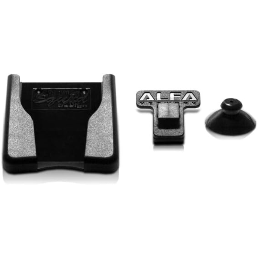 Image 947536.jpg, Product 947-536 / Price $24.99, Alfa Suction Cup/Clip Window or Laptop Mount Dock for Network Adaptors from Alfa on TSC.ca's Electronics department