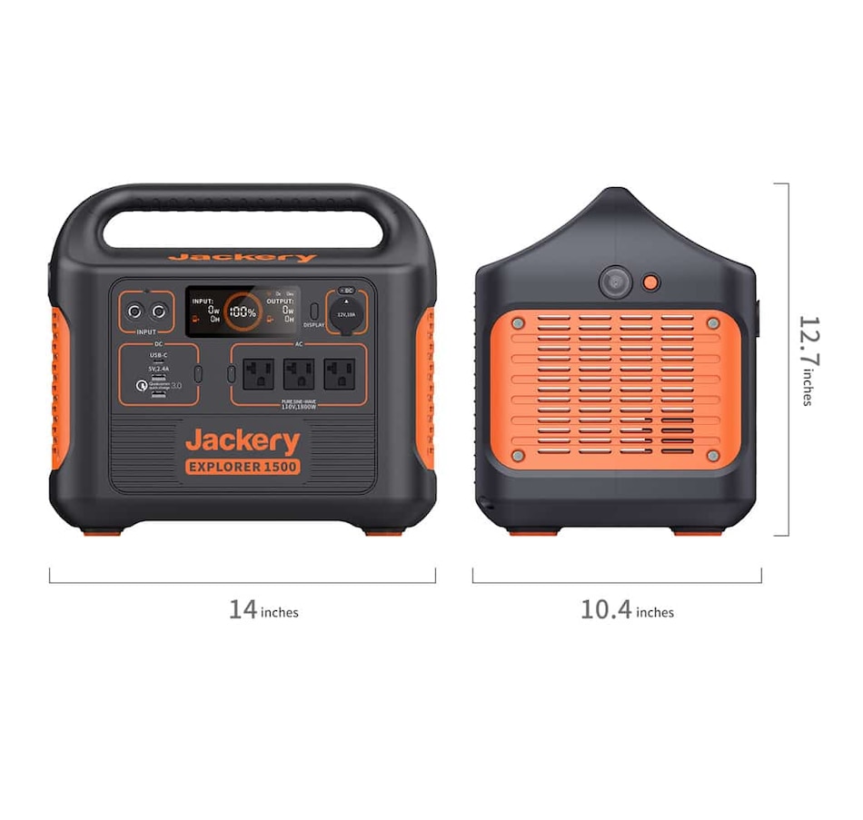 Image 947574_ALTMORE6.jpg, Product 947-574 / Price $1,329.99, (Certified Refurbished) Jackery Explorer 1500 Portable Power Station from Jackery on TSC.ca's Electronics department