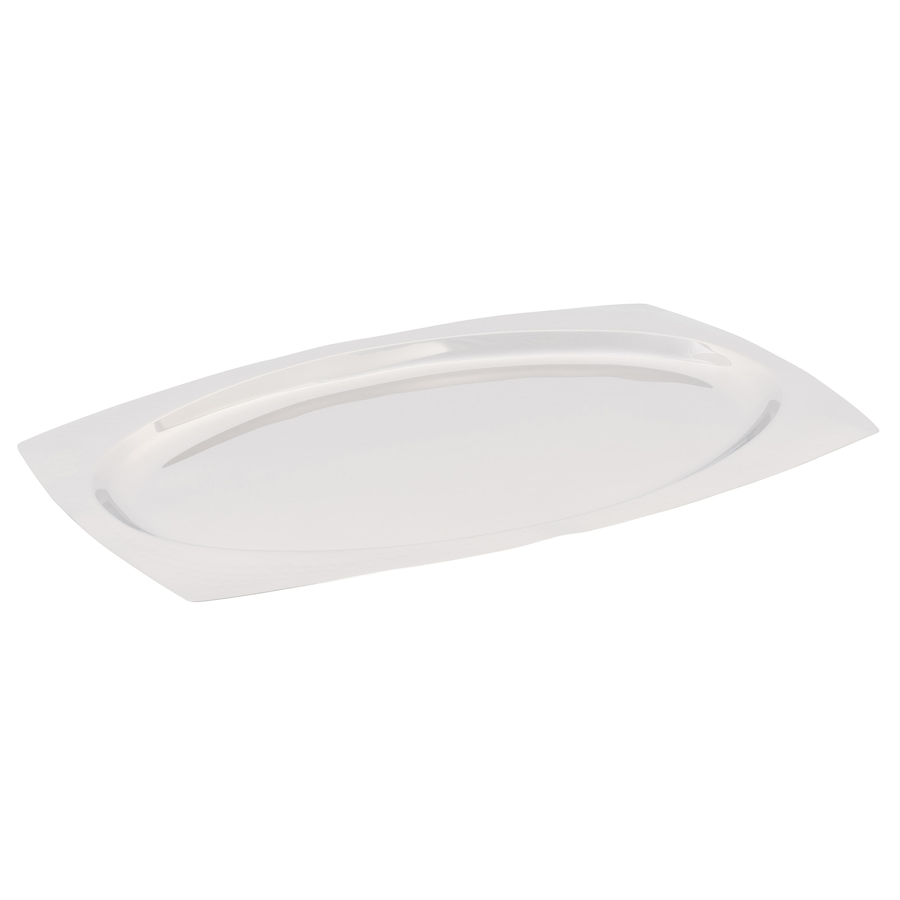 Image 948491.jpg, Product 948-491 / Price $73.00, Elegance 22" Oval Hammered Stainless Steel Tray from Elegance Tableware on TSC.ca's Kitchen department