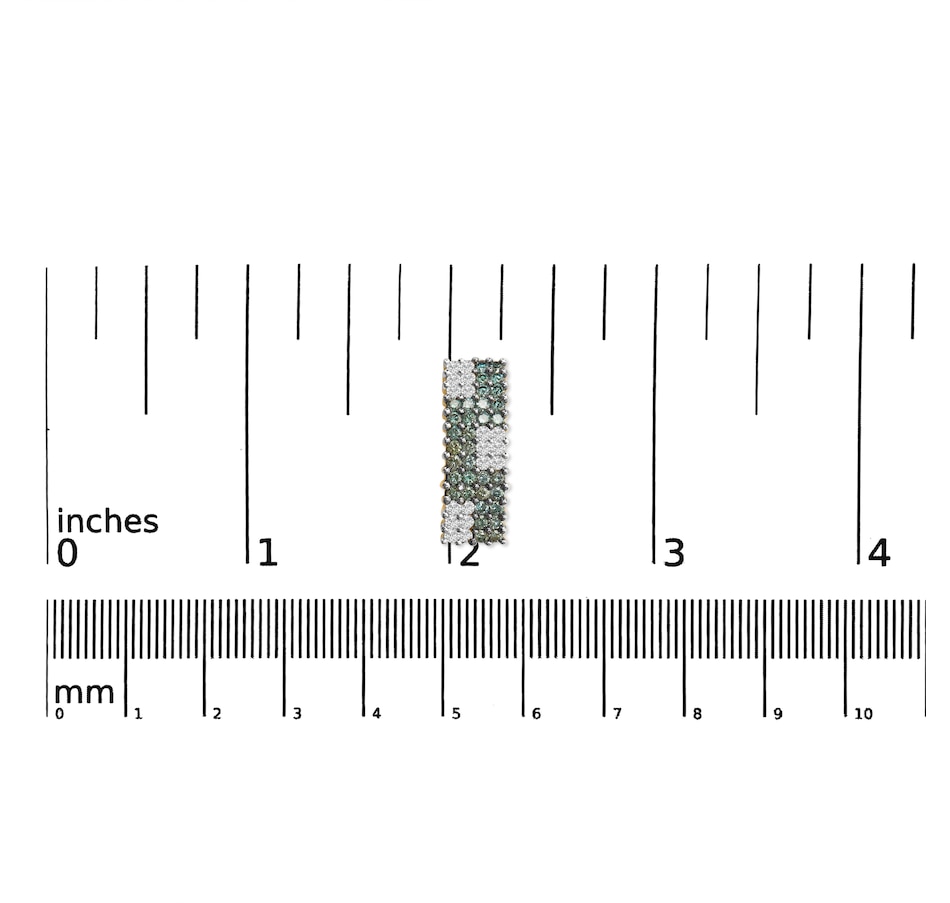 Image 948770_ALTMORE4.jpg, Product 948-770 / Price $8,593.00, 14K Yellow Gold 2 cttw White and Treated Blue Diamond Earrings (H-I, SI1-SI2) from Haus of Brilliance on TSC.ca's Jewellery department