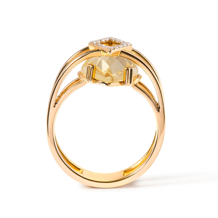 Image 948896_ALTMORE1.jpg, Product 948-896 / Price $8,161.00, 14K Yellow Gold 15x15 MM Marquise Cut Yellow Topaz and Diamond Accent Statement Cocktail Ring (G-H Color, SI1-SI2 Clarity) from Haus of Brilliance on TSC.ca's Jewellery department