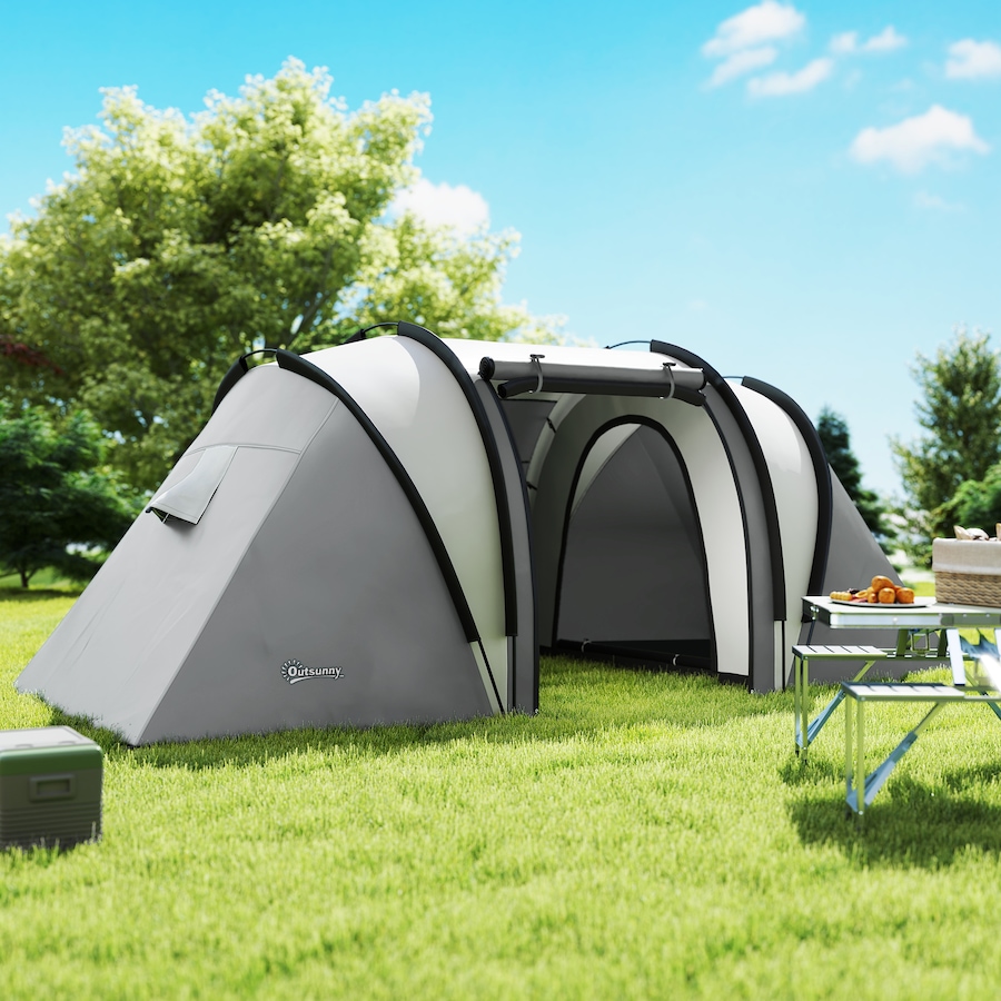 Image 952707_ALTMORE8.jpg, Product 952-707 / Price $179.99, Outsunny Camping Tent with 2 Bedrooms and Living Area, 3000mm Waterproof from Outsunny on TSC.ca's Health & Fitness department