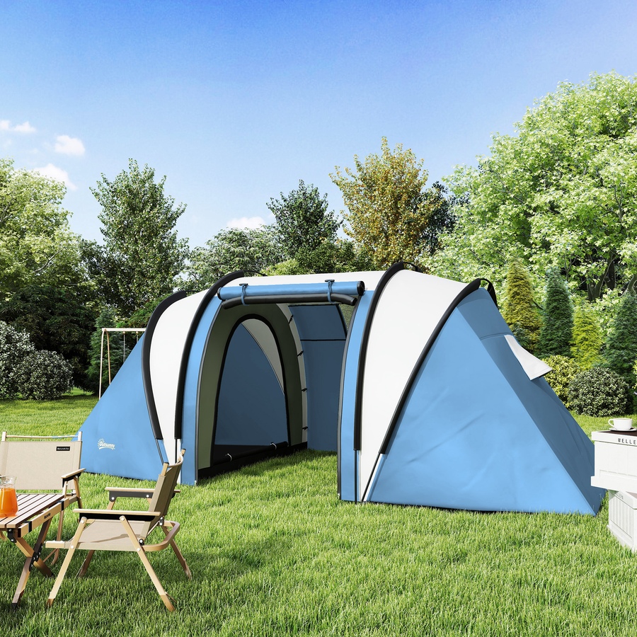 Image 952712_ALTMORE7.jpg, Product 952-712 / Price $179.99, Outsunny Camping Tent with 2 Bedrooms and Living Area, 3000mm Waterproof from Outsunny on TSC.ca's Health & Fitness department