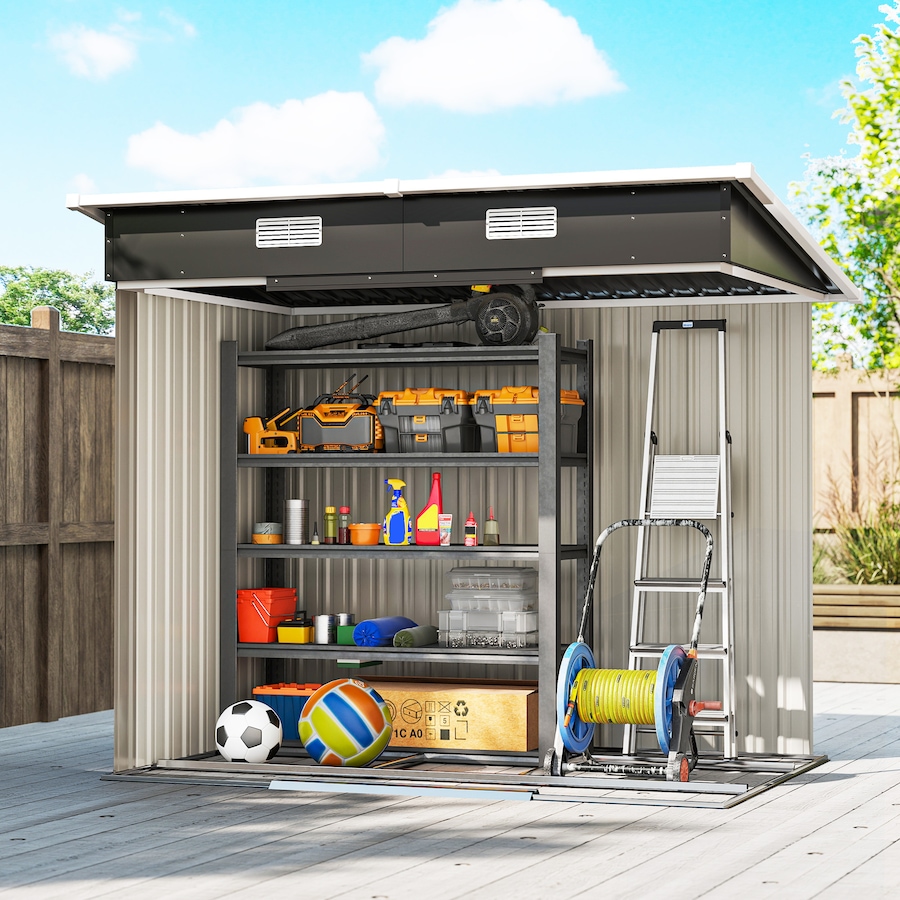 Image 952770_ALTMORE7.jpg, Product 952-770 / Price $319.99, Outsunny Outdoor Storage Shed, Garden Shed with Lockable Doors from Outsunny on TSC.ca's Home & Garden department