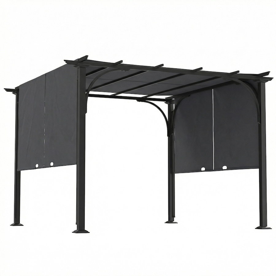 Image 952774.jpg, Product 952-774 / Price $329.99, Outsunny 10' x 10' Retractable Pergola, UPF50+ Outdoor Pergola Gazebo from Outsunny on TSC.ca's Home & Garden department