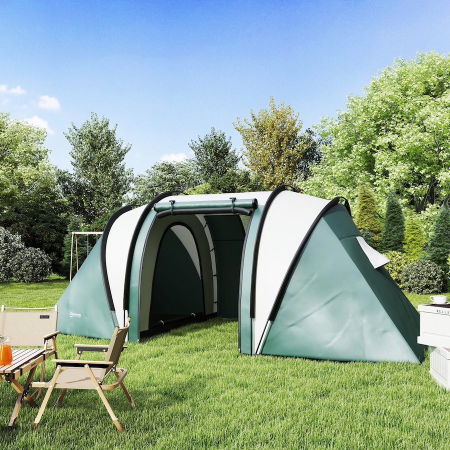 Image 952797_ALTMORE7.jpg, Product 952-797 / Price $179.99, Outsunny Camping Tent with 2 Bedrooms and Living Area, 3000mm Waterproof from Outsunny on TSC.ca's Health & Fitness department