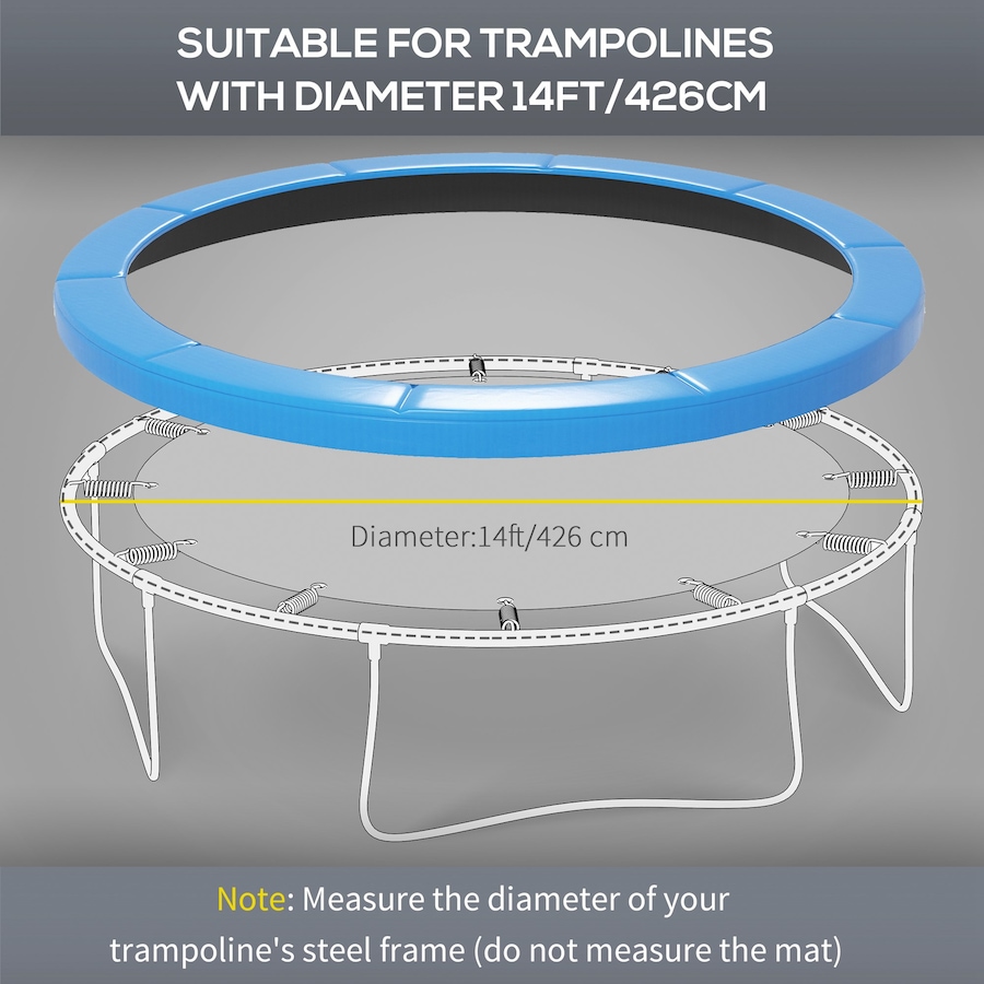 Image 952807_ALTMORE4.jpg, Product 952-807 / Price $79.99, Soozier 14ft Trampoline Pad Trampolining Jump Bounce Exercise GYM Pad Only from Soozier on TSC.ca's Health & Fitness department