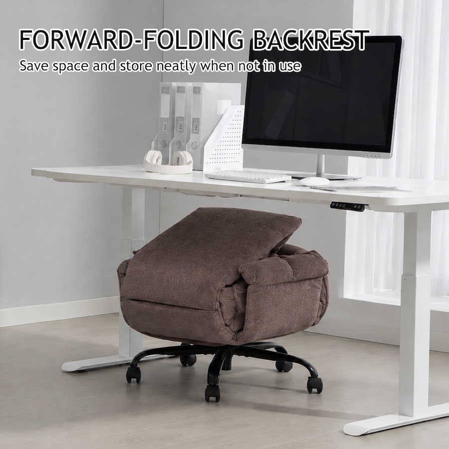Image 952842_ALTMORE11.jpg, Product 952-842 / Price $226.59, HOMCOM Ergonomic Office Chair with Footrest, Desk Chair, Coffee from HOMCOM on TSC.ca's Home & Garden department