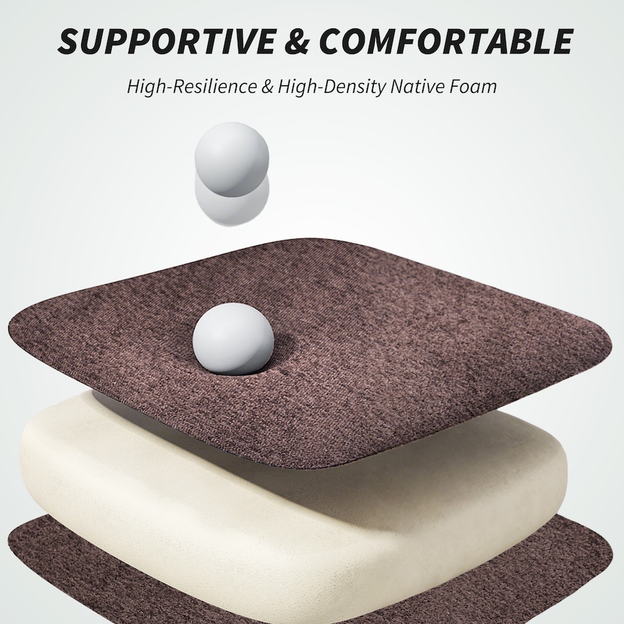 Image 952842_ALTMORE4.jpg, Product 952-842 / Price $226.59, HOMCOM Ergonomic Office Chair with Footrest, Desk Chair, Coffee from HOMCOM on TSC.ca's Home & Garden department