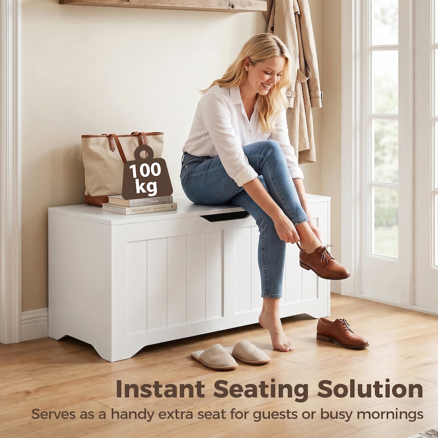 Image 952847_ALTMORE14.jpg, Product 952-847 / Price $99.99 - $104.99, HOMCOM Storage Bench with Lift Top 39.4" from HOMCOM on TSC.ca's Home & Garden department