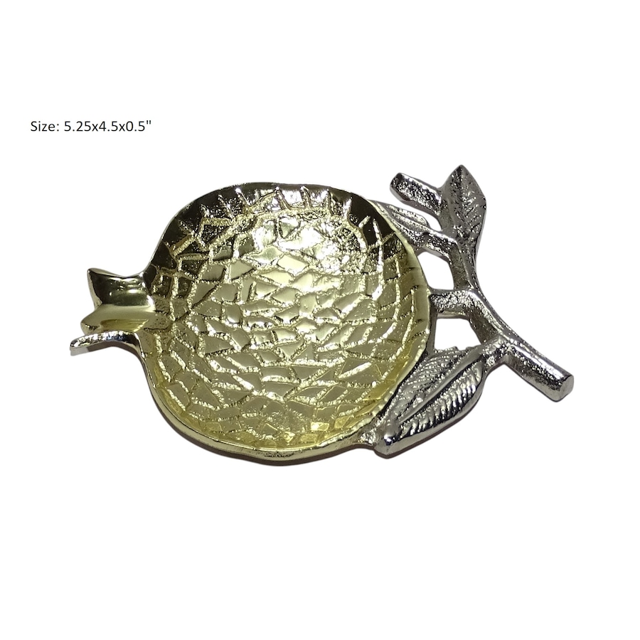 Image 952898_ALTMORE1.jpg, Product 952-898 / Price $35.00, Pomegranate‑Shaped Nut Bowl – Luxurious Metallic Finish from Elegance Tableware on TSC.ca's Kitchen department