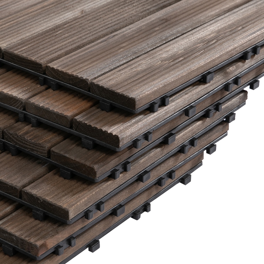 Image 952908_ALTMORE16.jpg, Product 952-908 / Price $129.99, Outsunny Wood Interlocking Deck Tiles, 27 Pcs Outdoor Flooring Tiles from Outsunny on TSC.ca's department