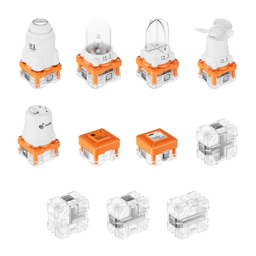 Image 952912_ALTMORE11.jpg, Product 952-912 / Price $84.99, Contixo CB1 Kids Circuit Building Kit with 500+ STEM Experiments & Snap-Together Electronics from Contixo on TSC.ca's Toys & Hobbies department
