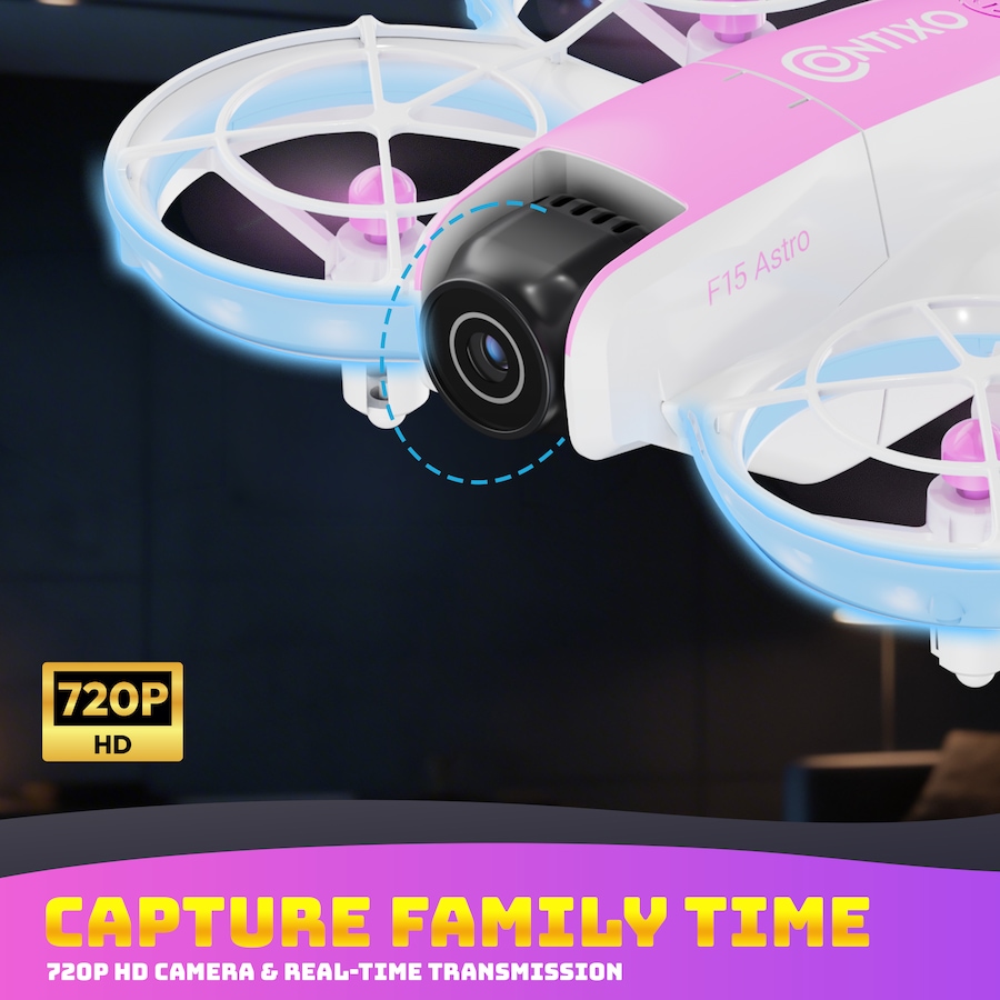 Image 952919_ALTMORE7.jpg, Product 952-919 / Price $79.99, Contixo F15 Astro Mini Drone with 2.4" Screen Controller, Dual Camera & 2 Batteries from Contixo on TSC.ca's Toys & Hobbies department