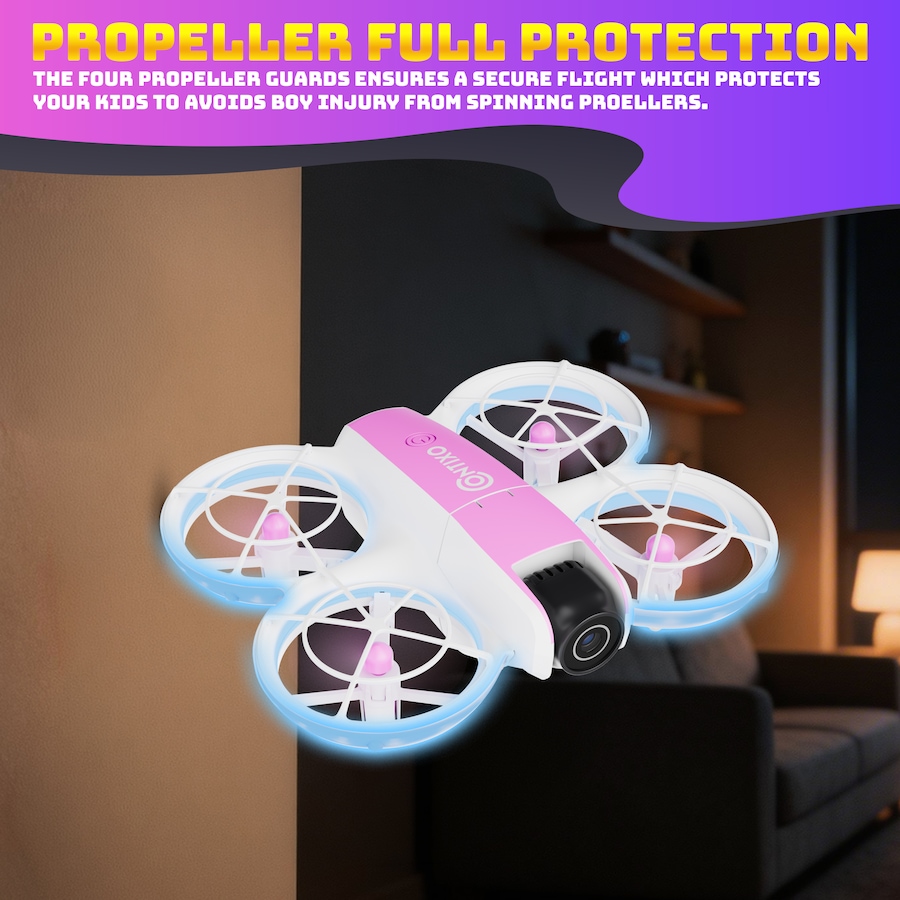 Image 952919_ALTMORE9.jpg, Product 952-919 / Price $79.99, Contixo F15 Astro Mini Drone with 2.4" Screen Controller, Dual Camera & 2 Batteries from Contixo on TSC.ca's Toys & Hobbies department