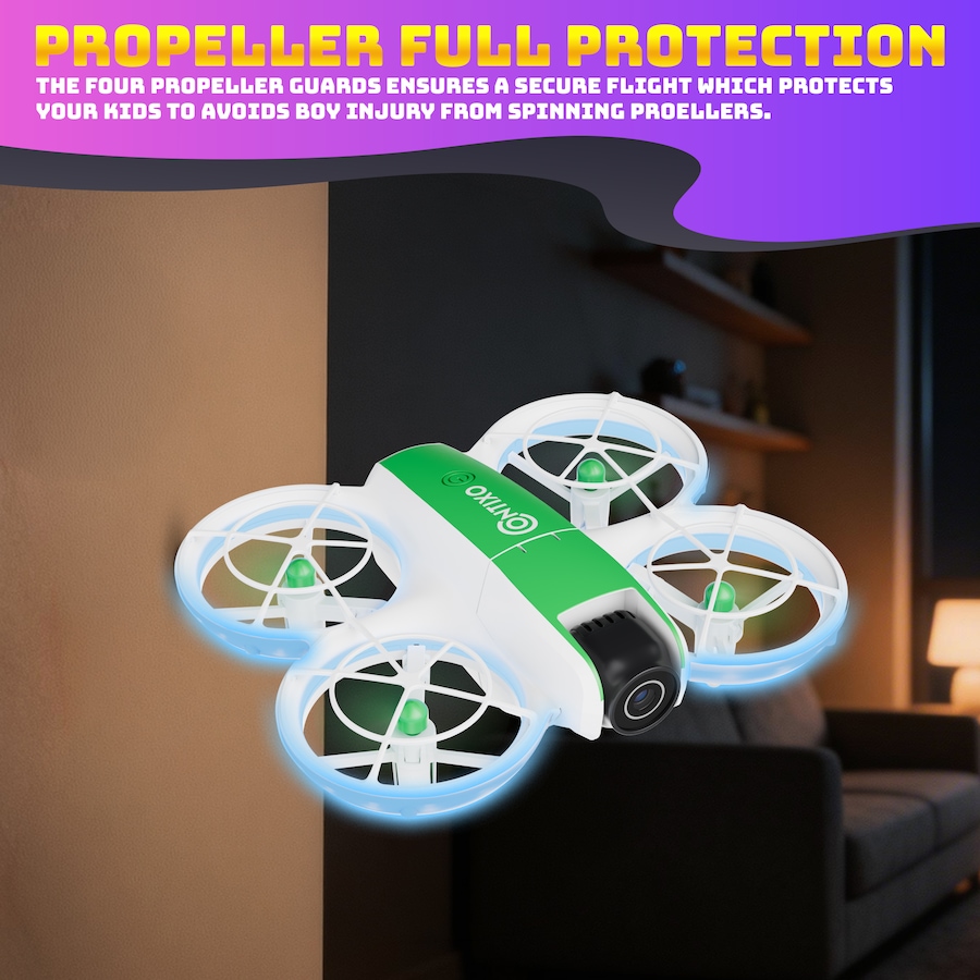 Image 952921_ALTMORE9.jpg, Product 952-921 / Price $79.99, Contixo F15 Astro Mini Drone with 2.4" Screen Controller, Dual Camera & 2 Batteries from Contixo on TSC.ca's Toys & Hobbies department