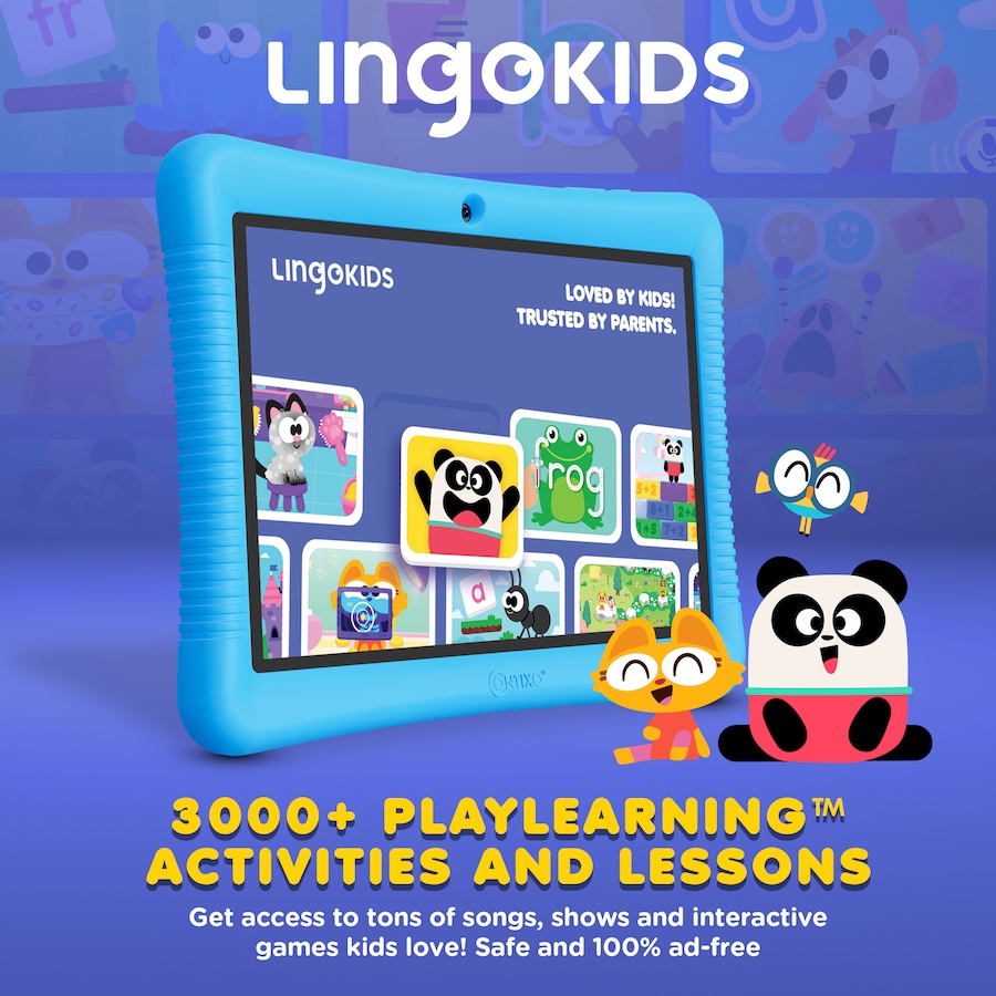 Image 952922_ALTMORE3.jpg, Product 952-922 / Price $136.99, Contixo K102 Kids Tablet 10" HD Android Tablet with 32GB Storage, Parental Controls & Kid-Proof Case from Contixo on TSC.ca's Electronics department