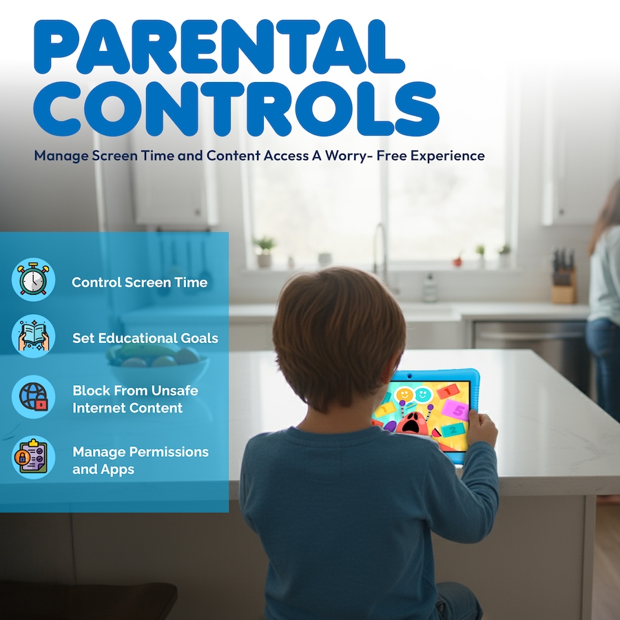 Image 952922_ALTMORE8.jpg, Product 952-922 / Price $136.99, Contixo K102 Kids Tablet 10" HD Android Tablet with 32GB Storage, Parental Controls & Kid-Proof Case from Contixo on TSC.ca's Electronics department