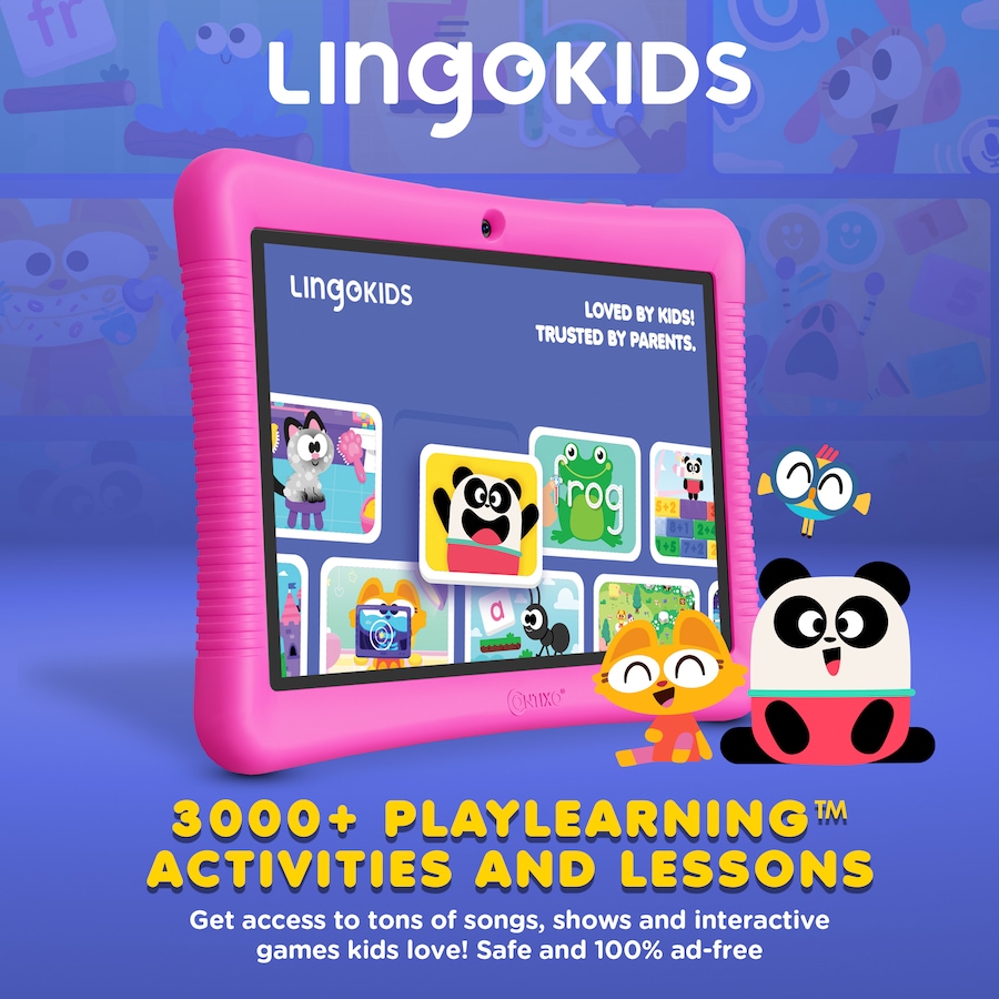Image 952923_ALTMORE3.jpg, Product 952-923 / Price $136.99, Contixo K102 Kids Tablet 10" HD Android Tablet with 32GB Storage, Parental Controls & Kid-Proof Case from Contixo on TSC.ca's Electronics department