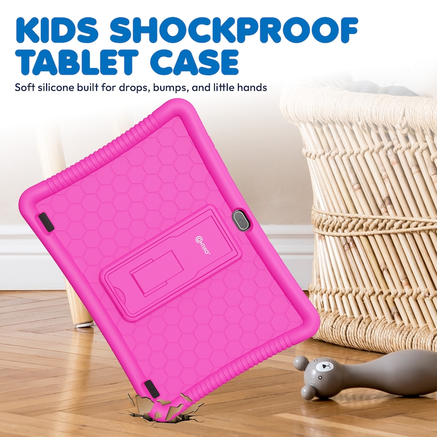 Image 952923_ALTMORE6.jpg, Product 952-923 / Price $136.99, Contixo K102 Kids Tablet 10" HD Android Tablet with 32GB Storage, Parental Controls & Kid-Proof Case from Contixo on TSC.ca's Electronics department