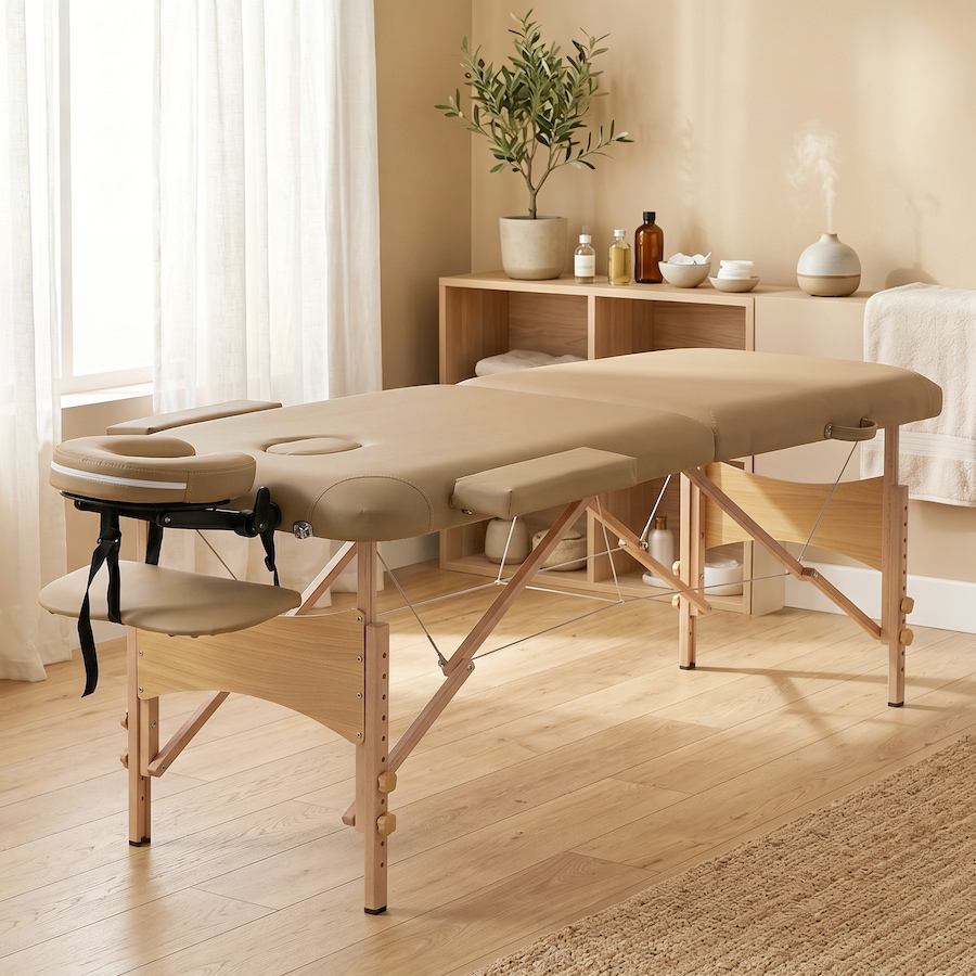 Image 952942_ALTMORE1.jpg, Product 952-942 / Price $149.99 - $154.99, HOMCOM Portable Folding Massage Table, Facial Couch Bed from HOMCOM on TSC.ca's Health & Fitness department