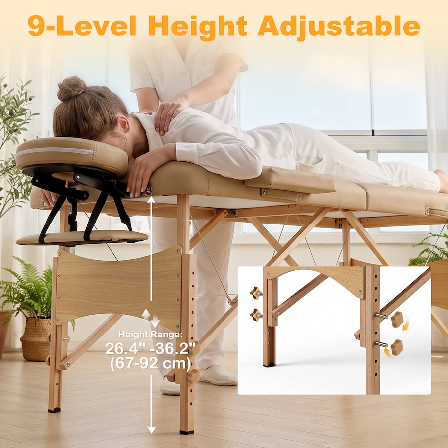 Image 952942_ALTMORE3.jpg, Product 952-942 / Price $149.99 - $154.99, HOMCOM Portable Folding Massage Table, Facial Couch Bed from HOMCOM on TSC.ca's Health & Fitness department