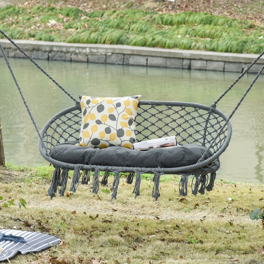 Image 952959_ALTMORE1.jpg, Product 952-959 / Price $114.99, Outsunny Patio Hammock Chair 2 Seat, Hammock Swing Chair from Outsunny on TSC.ca's Home & Garden department