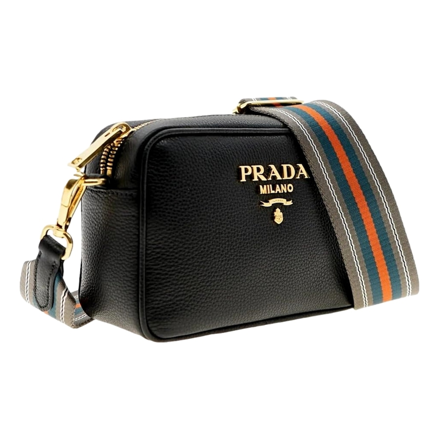 Image 953431_ALTMORE11.jpg, Product 953-431 / Price $3,490.00, Prada Vitello Phenix Black Leather Crossbody Bag from Prada on TSC.ca's Fashion department