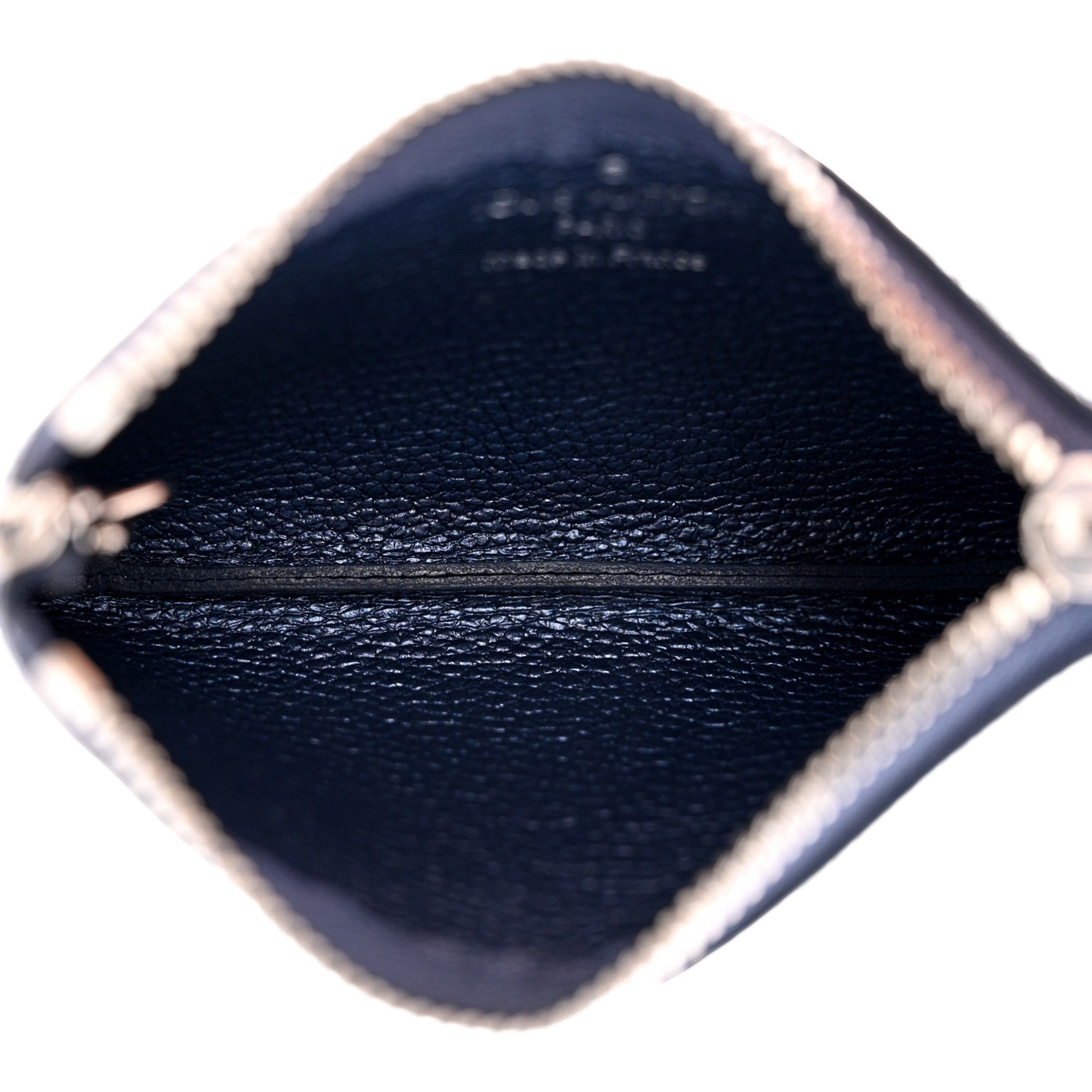 Louis Vuitton Metallic Empreinte Monogram Giant Key Pouch Navy