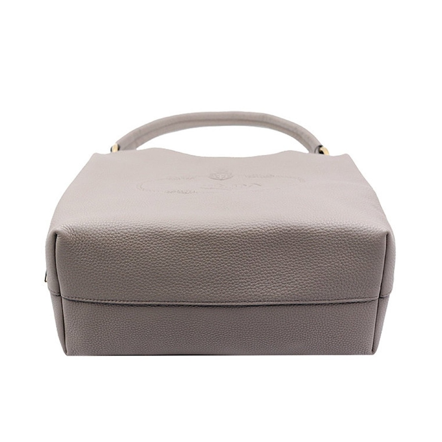 Image 953461_ALTMORE2.jpg, Product 953-461 / Price $4,929.00, Prada Vitello Phenix Grey Leather Embossed Logo Hobo Tote Bag from Prada on TSC.ca's Fashion department