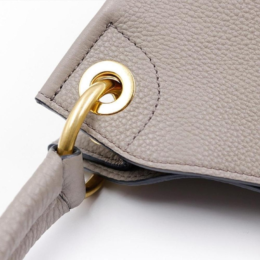 Image 953461_ALTMORE3.jpg, Product 953-461 / Price $4,929.00, Prada Vitello Phenix Grey Leather Embossed Logo Hobo Tote Bag from Prada on TSC.ca's Fashion department