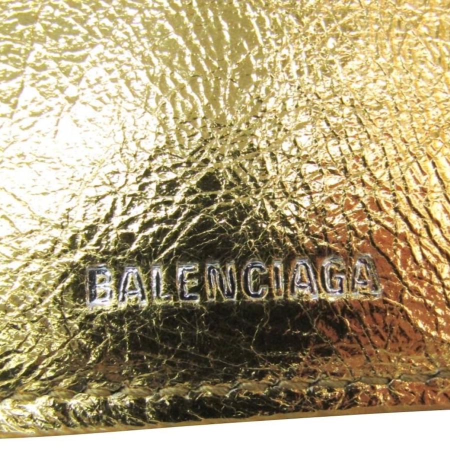 Image 953576_ALTMORE12.jpg, Product 953-576 / Price $716.00, Balenciaga Papier Mini Trifold Wallet Metallic Gold Lambskin Leather from Balenciaga on TSC.ca's Fashion department