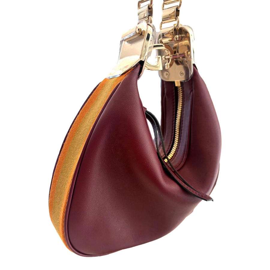 Image 953724_ALTMORE14.jpg, Product 953-724 / Price $4,373.00, Gucci Attache Small Burgundy Leather Shoulder Crossbody Bag Web Stripe from Gucci on TSC.ca's Fashion department