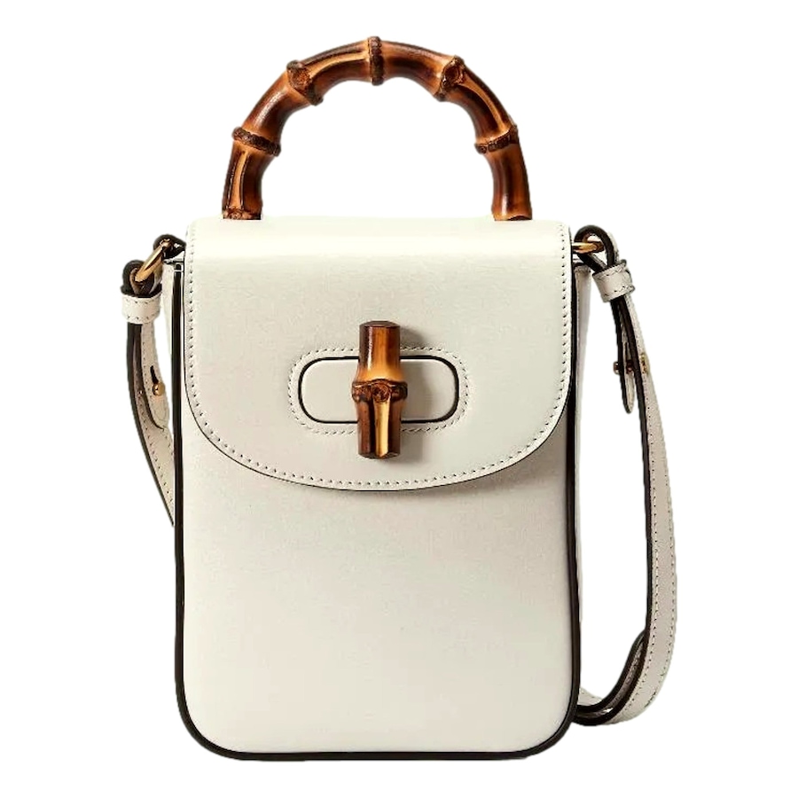 Image 953791.jpg, Product 953-791 / Price $2,536.00, Gucci Bamboo 1947 Mini Cream Leather Top Handle Crossbody Bag from Gucci on TSC.ca's Fashion department