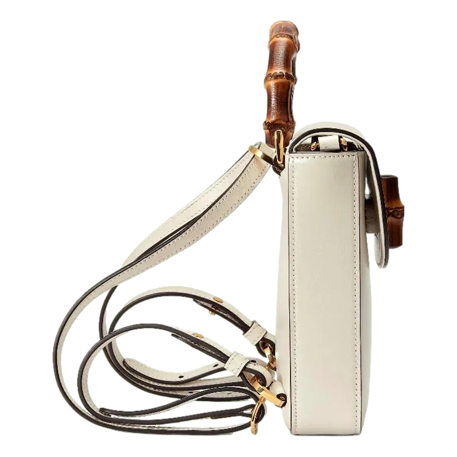 Image 953791_ALTMORE16.jpg, Product 953-791 / Price $2,536.00, Gucci Bamboo 1947 Mini Cream Leather Top Handle Crossbody Bag from Gucci on TSC.ca's Fashion department
