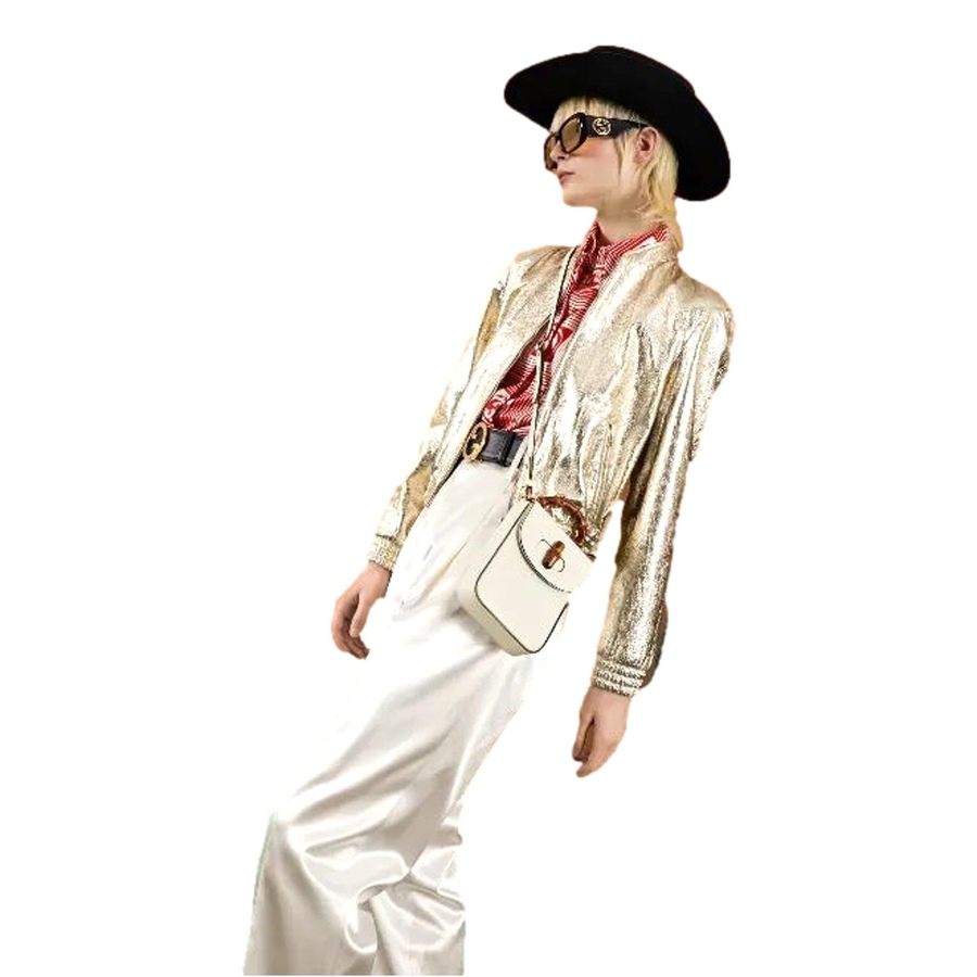 Image 953791_ALTMORE18.jpg, Product 953-791 / Price $2,536.00, Gucci Bamboo 1947 Mini Cream Leather Top Handle Crossbody Bag from Gucci on TSC.ca's Fashion department