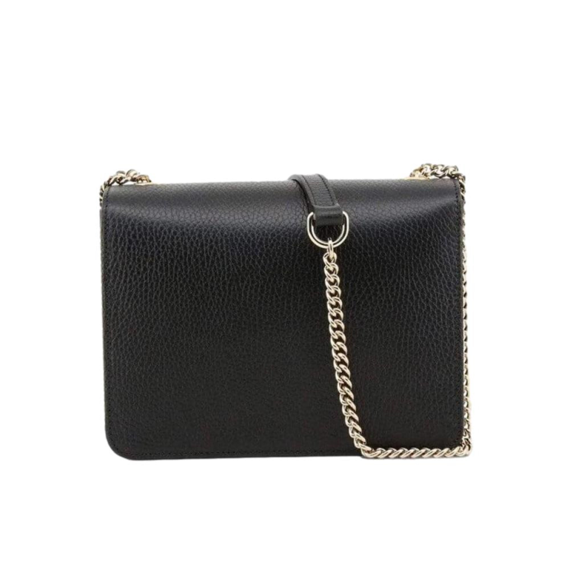 Gucci Black Icon GG Interlocking Small Crossbody Bag - TSC.ca
