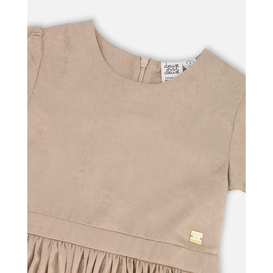 Image 953899_ALTMORE3.jpg, Product 953-899 / Price $39.00, Short Sleeve Dress with Pleated Skirt from Deux par Deux on TSC.ca's Fashion department