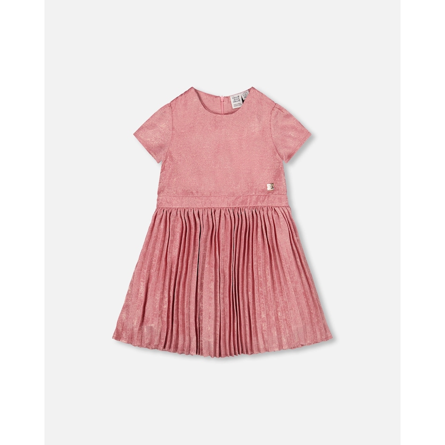 Image 953899_ST02.jpg, Product 953-899 / Price $39.00, Short Sleeve Dress with Pleated Skirt from Deux par Deux on TSC.ca's Fashion department