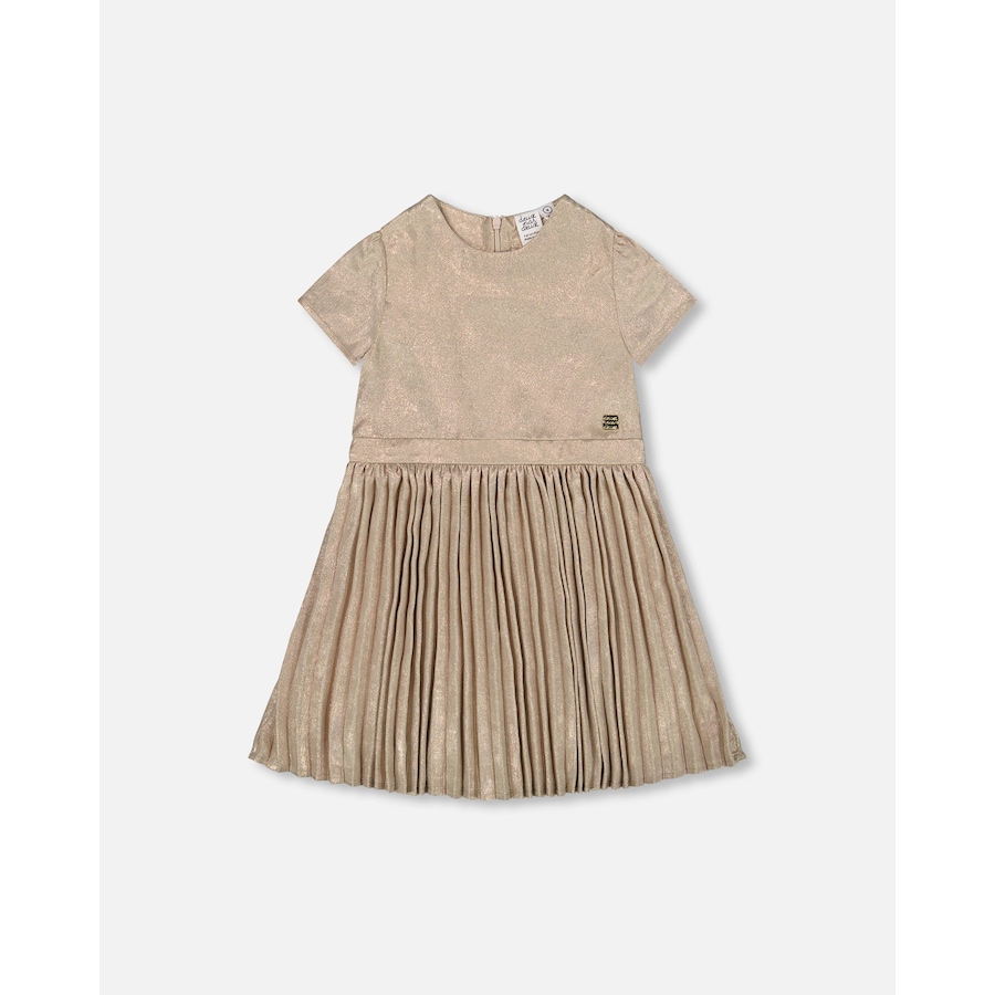 Image 953899_ST03.jpg, Product 953-899 / Price $39.00, Short Sleeve Dress with Pleated Skirt from Deux par Deux on TSC.ca's Fashion department