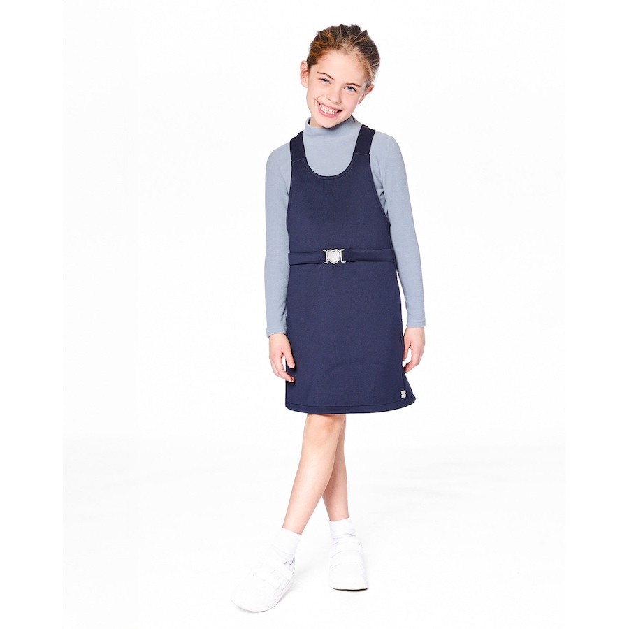 Image 954013_ALTMORE1.jpg, Product 954-013 / Price $16.20, Milano Jumper Dress with Buckle Detail from Deux par Deux on TSC.ca's Fashion department