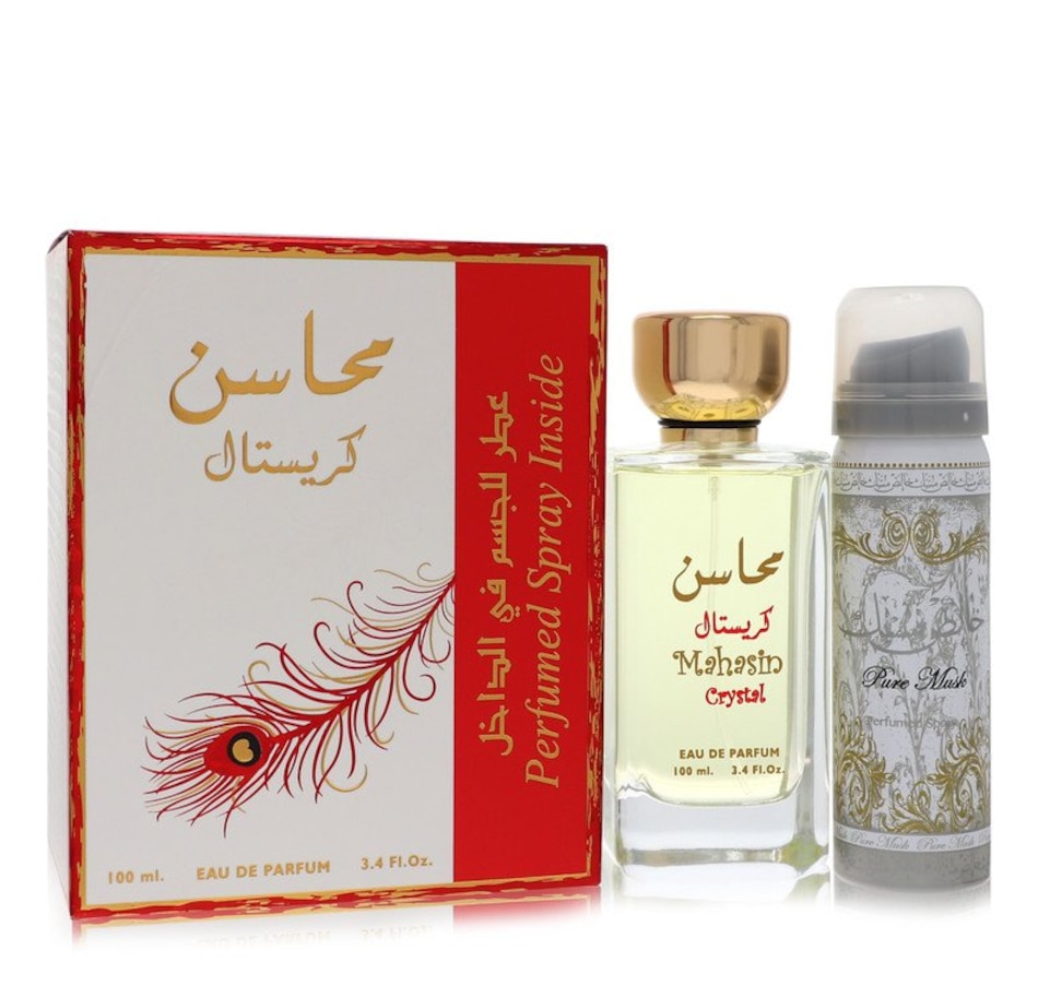 Image 959996.jpg, Product 959-996 / Price $75.36, Lattafa Mahasin Crystal By Lattafa Eau De Parfum Spray With 1.7 Oz Deodorant Spray 3.4 Oz For Women from Avera Group on TSC.ca's Beauty department